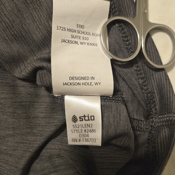 Stio IceFloe Tech Polo Shirt Gray S - Picture 5 of 6